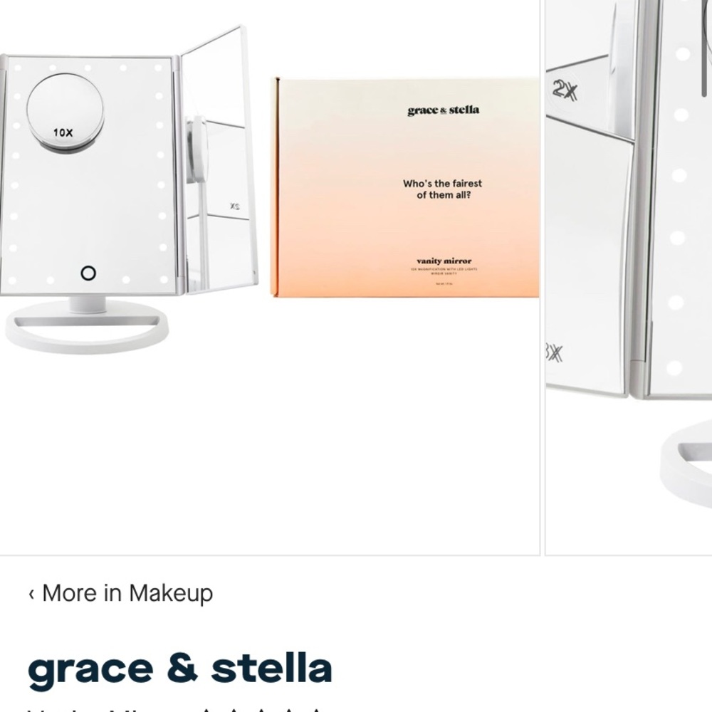 Grace and Stella makeup mirror